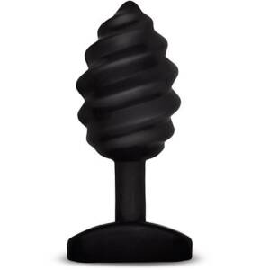 G-VIBE - Plug Twist mit Vibration Schwarz