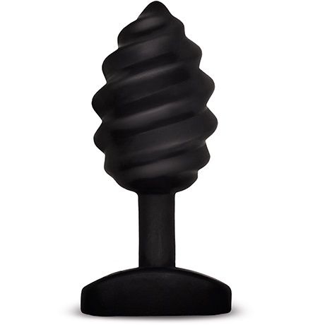 G-VIBE - Plug Twist mit Vibration Schwarz