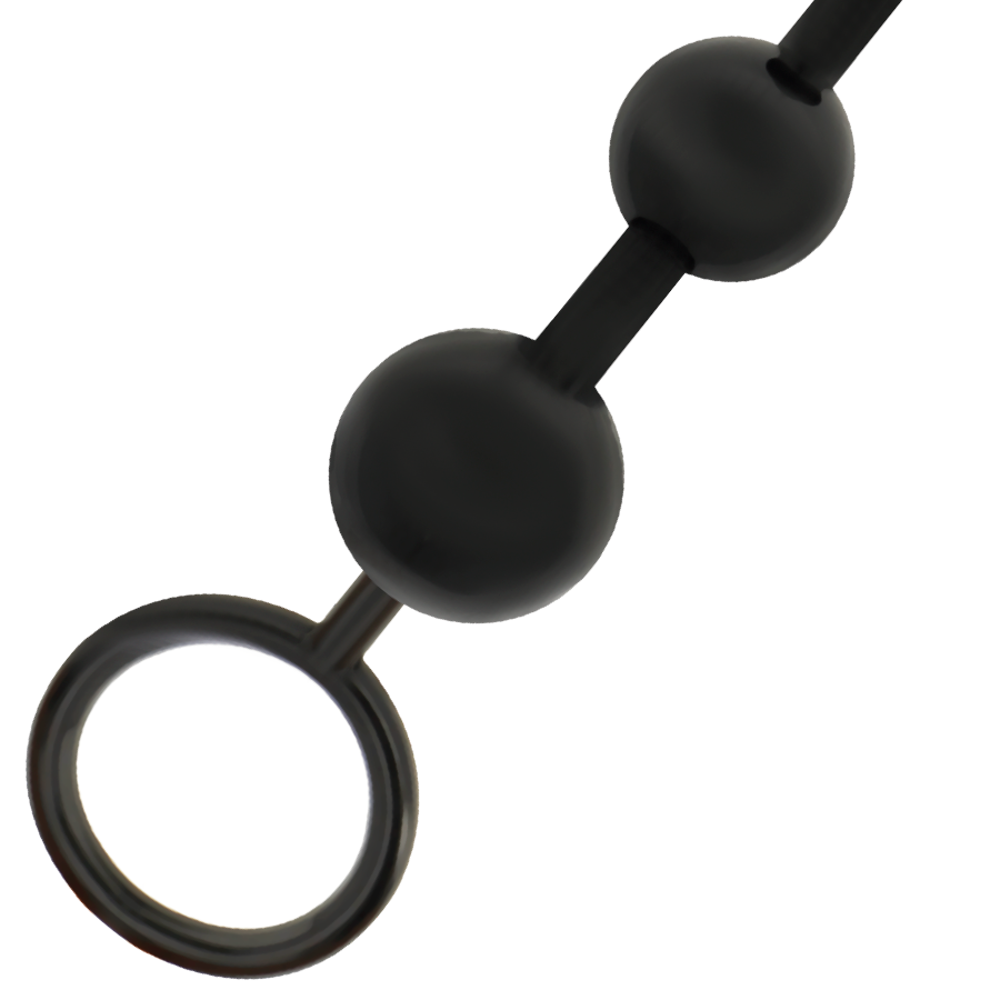 ADDICTED TOYS - Analperlen 29 cm Schwarz