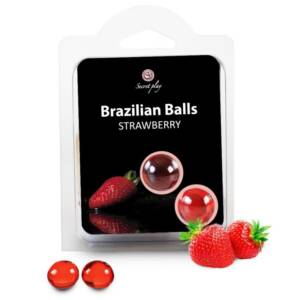SECRETPLAY - 2 Brasilianische Kugeln Beere