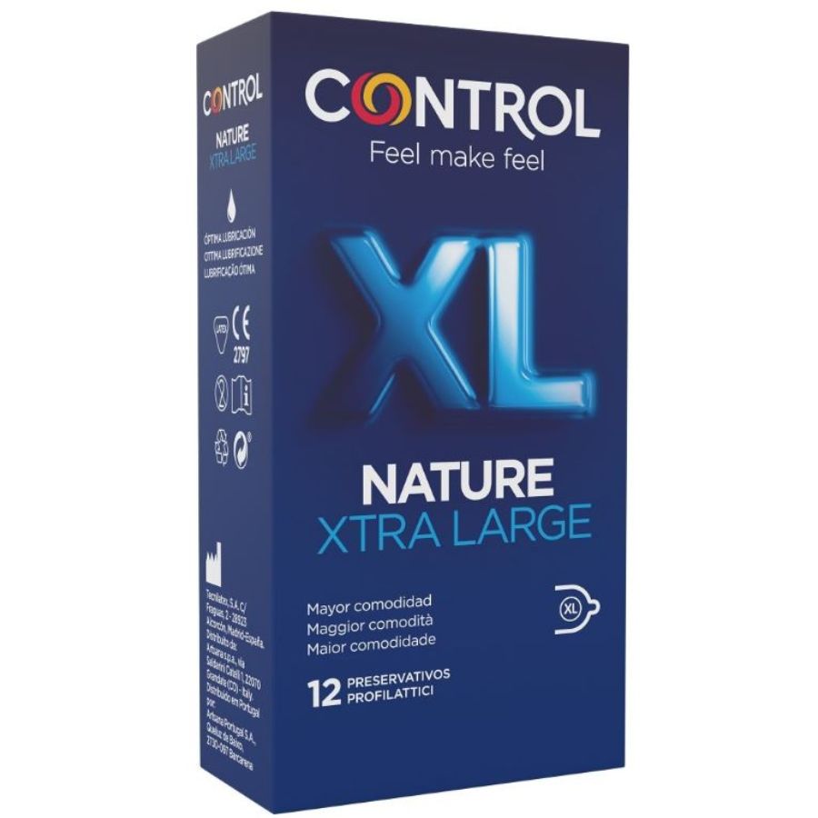 CONTROL - ADAPTA NATURE XL KONDOME 12 STÜCK