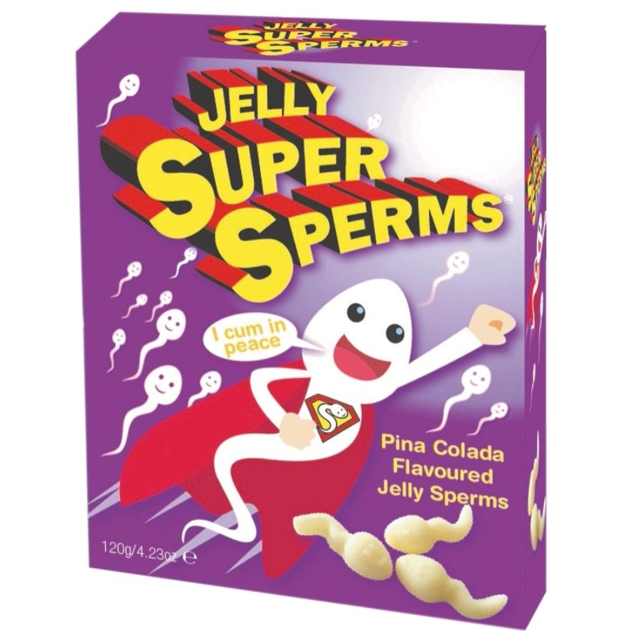 SPENCER & FLEETWOOD - JELLY SUPER SPERM GUMMIFORM SPERM 120 GR