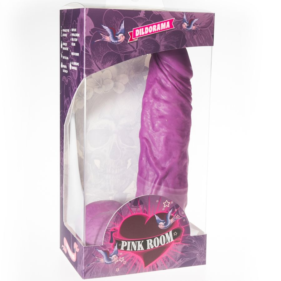 PINK ROOM - CHEMS realistischer Dildo Lila 20 cm