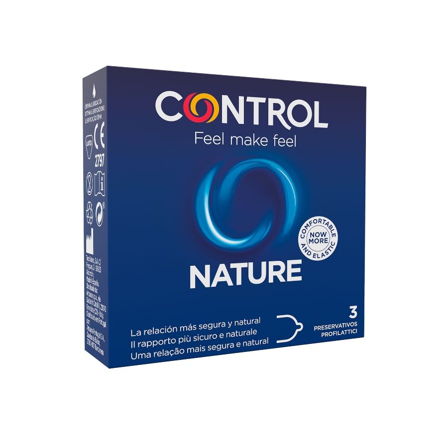 CONTROL - ADAPTA NATURE KONDOME 3 STÜCK