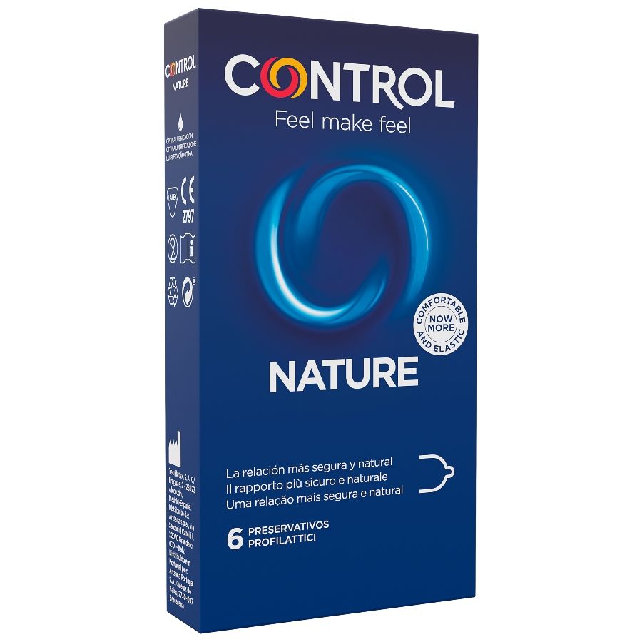 CONTROL - ADAPTA NATURE Kondome 6 Einheiten