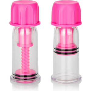 CALEXOTICS - VACCUM TWIST ROSA Brustspitzen-Saugnapf