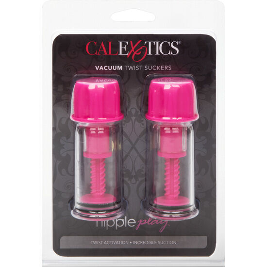 CALEXOTICS - VACCUM TWIST ROSA Brustspitzen-Saugnapf