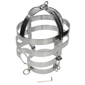 METAL HARD - Maske mit Stahlhalskette