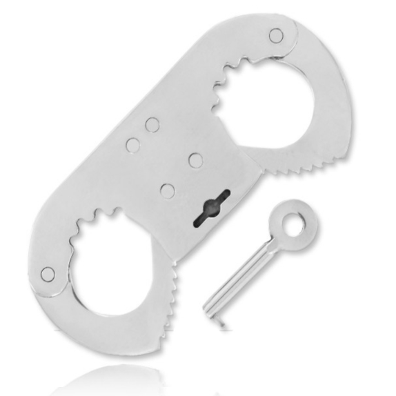 METAL HARD - Daumenmanschette Fingerhandschellen aus Metall