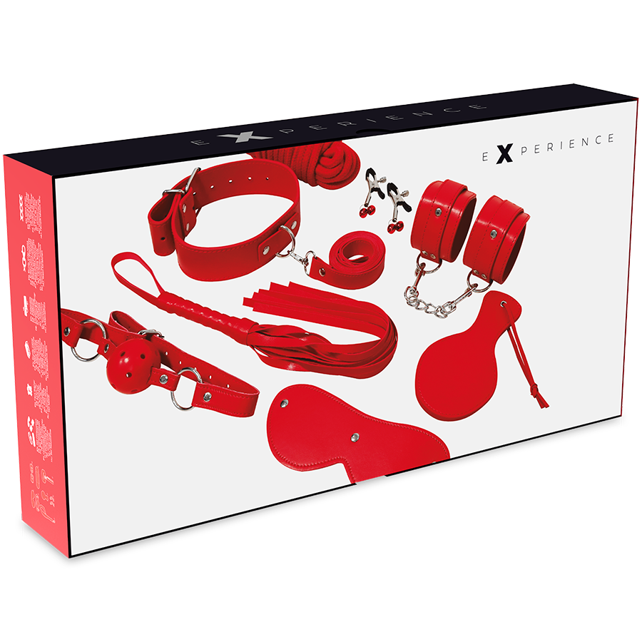 EXPERIENCE - BDSM-Fetisch-Set Rote Serie