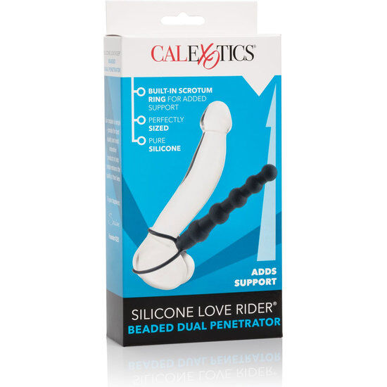 CALEXOTICS - Perlen-Dualpenetrator Schwarz