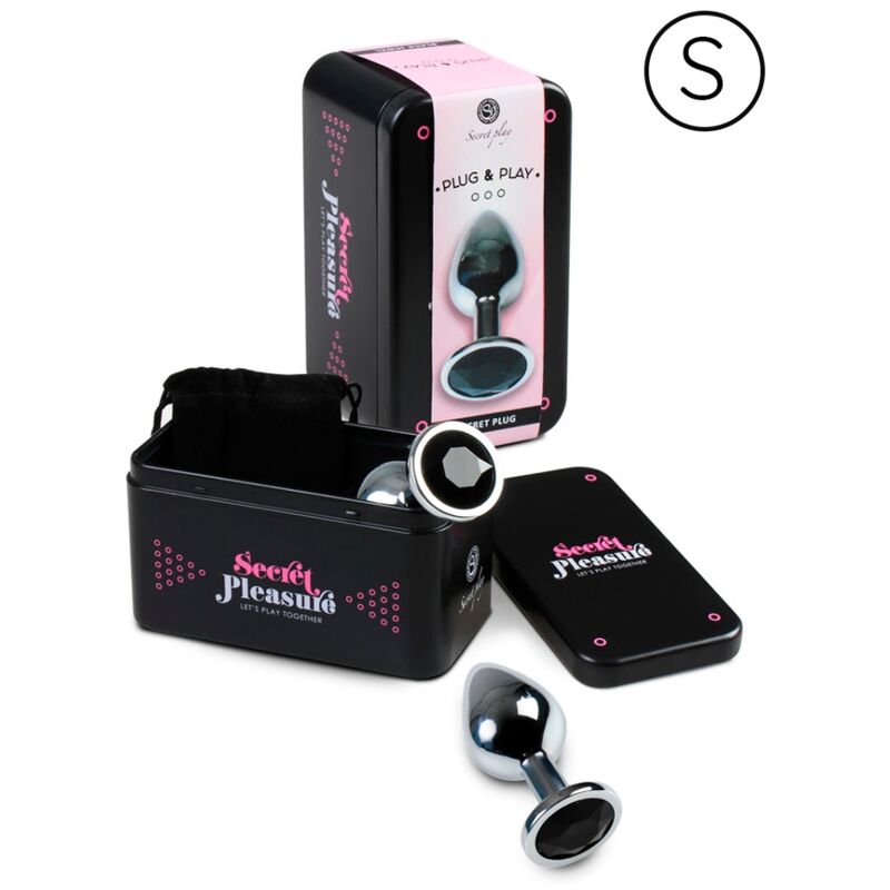 ANALPLUG SCHWARZ