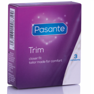 PASANTE - THIN TRIM MS Dünnes Kondom 3 Einheiten