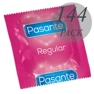 PASANTE - Kondome REGELMÄSSIGE REIHE 144 EINHEITEN