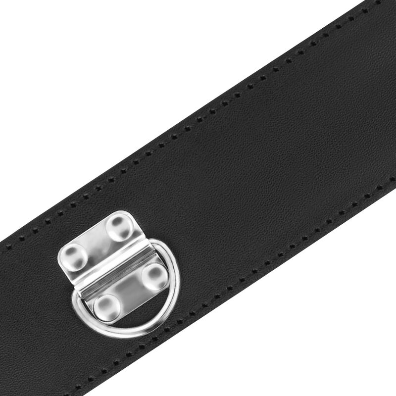 DARKNESS - BDSM-Halsband mit schwarzem Schloss