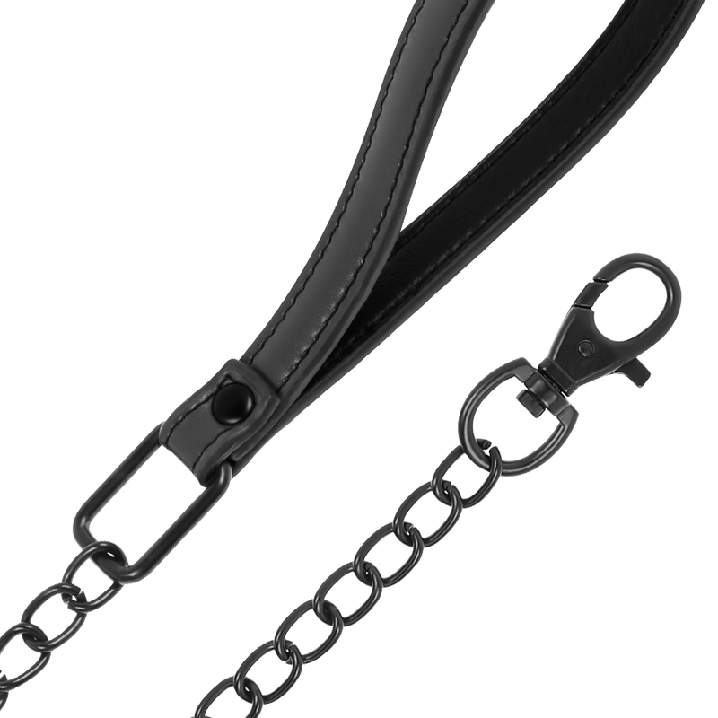 FETISH SUBMISSIVE - KETTENHALSKETTE MIT NEOPREN-FUTTER