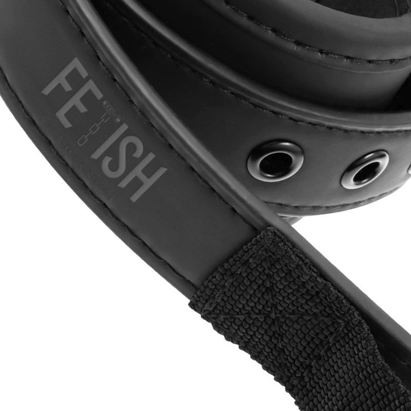 FETISH SUBMISSIVE - Handschellen mit Neopren-Futter und Griff