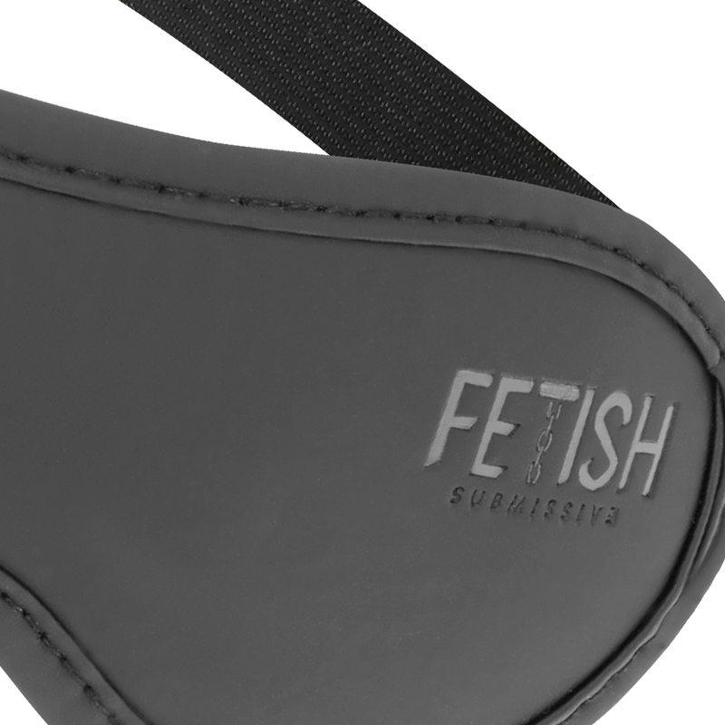 FETISH SUBMISSIVE - VEGANE LEDERMASKE II MIT NEOPREN-FUTTER