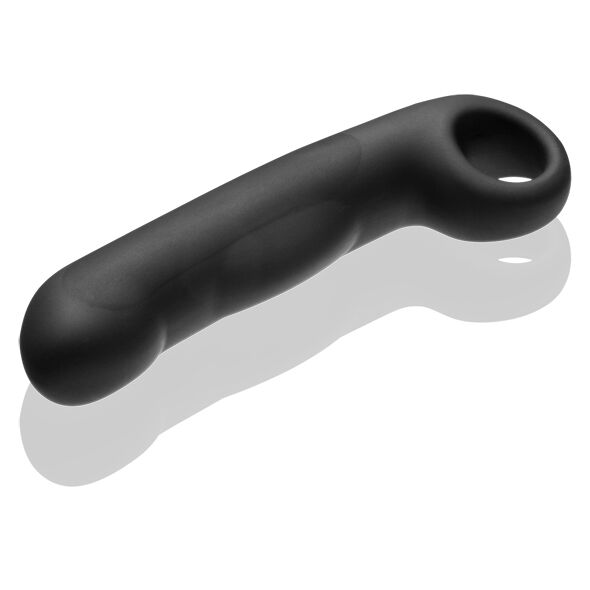 ELECTRASTIM - OVID Silikon Schwarz Dildo