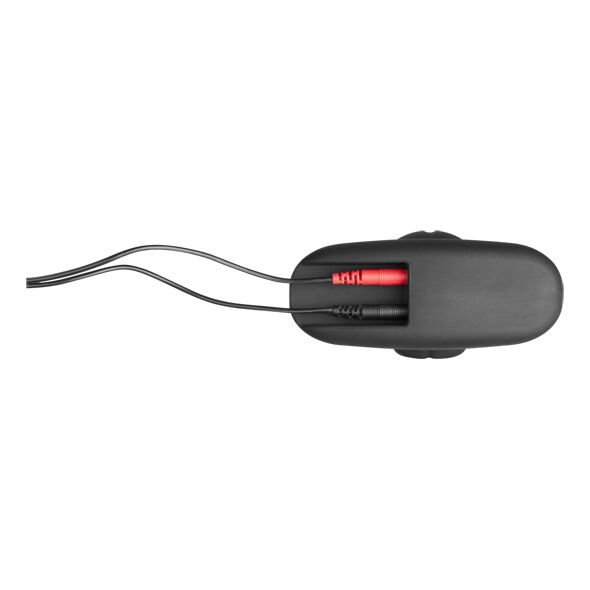 ELECTRASTIM - Silikon Schwarz Rocker Analplug Mittel