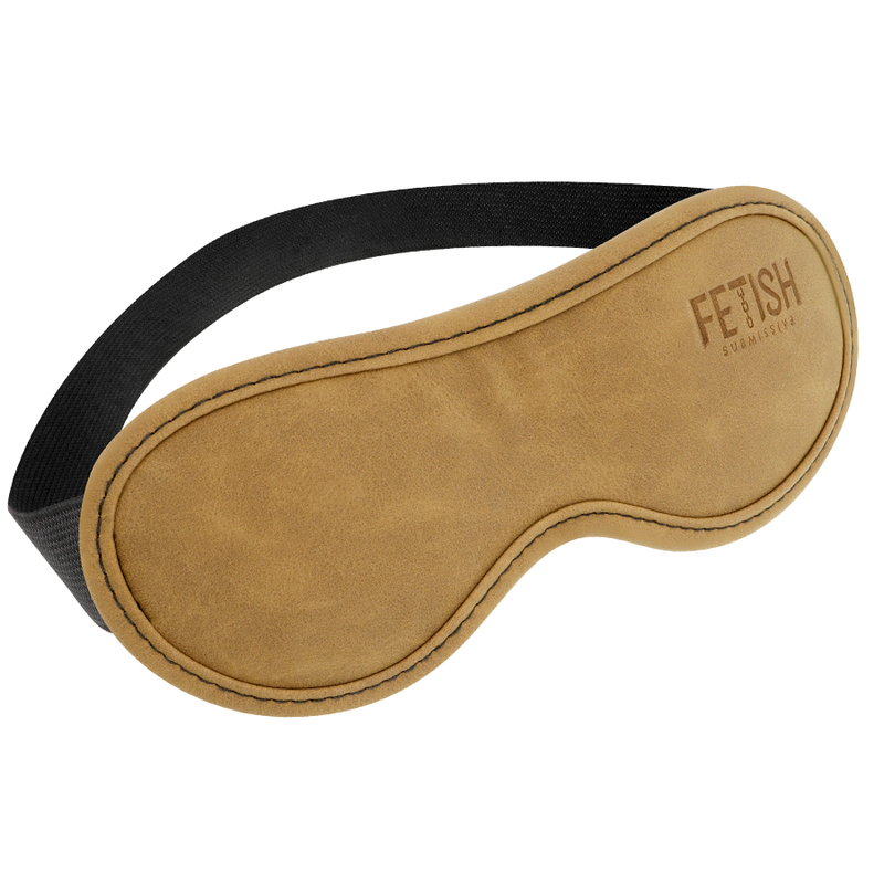 FETISH SUBMISSIVE ORIGIN - Vegane Leder Maske mit Neoprenfutter