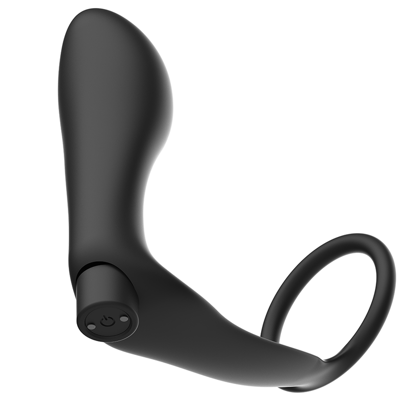ADDICTED TOYS - Penisring mit Fernbedienung, Analplug, Schwarz, wiederaufladbar