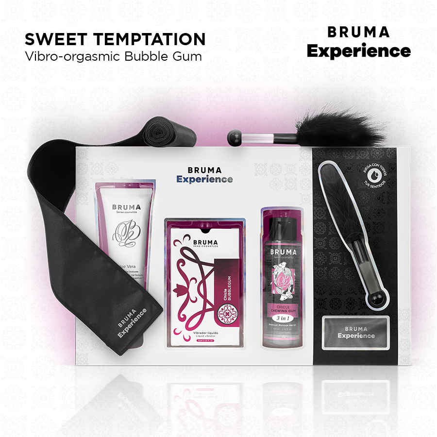 BRUMA XPERIENCE - Vibro-orgasmisches süßes Kaugummi-Versuchungsset