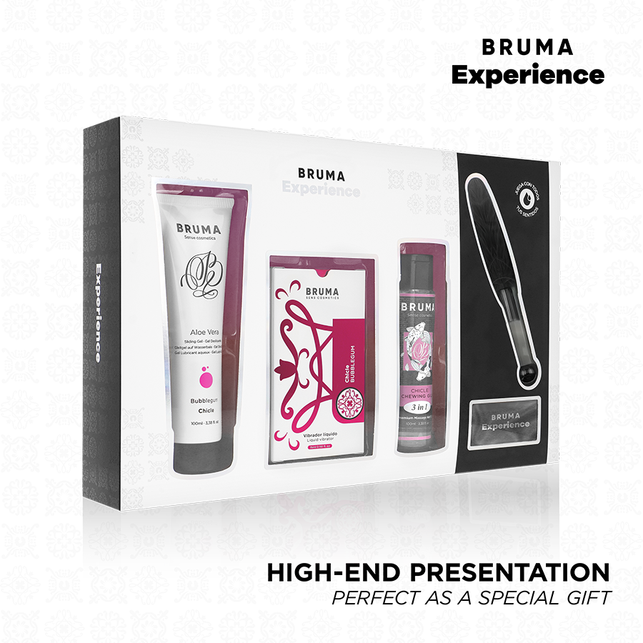 BRUMA XPERIENCE - Vibro-orgasmisches süßes Kaugummi-Versuchungsset