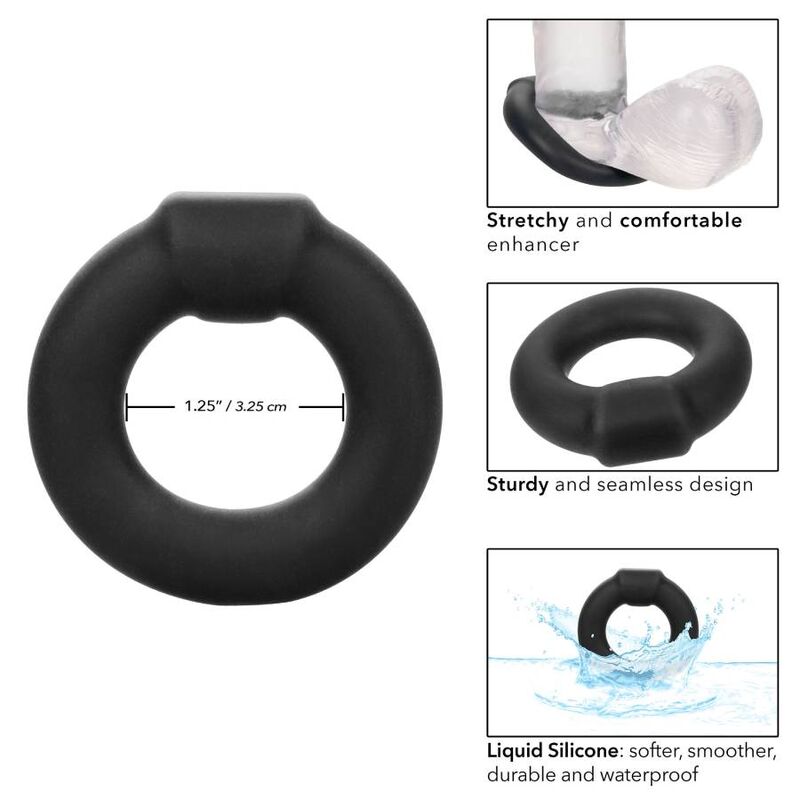 CALEXOTICS - ALPHA OPTIMUM RING Schwarz