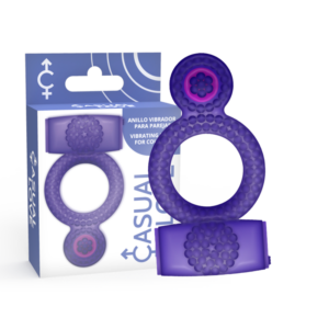 CASUAL LOVE - DOPPELTES GENUSS-RING LILA