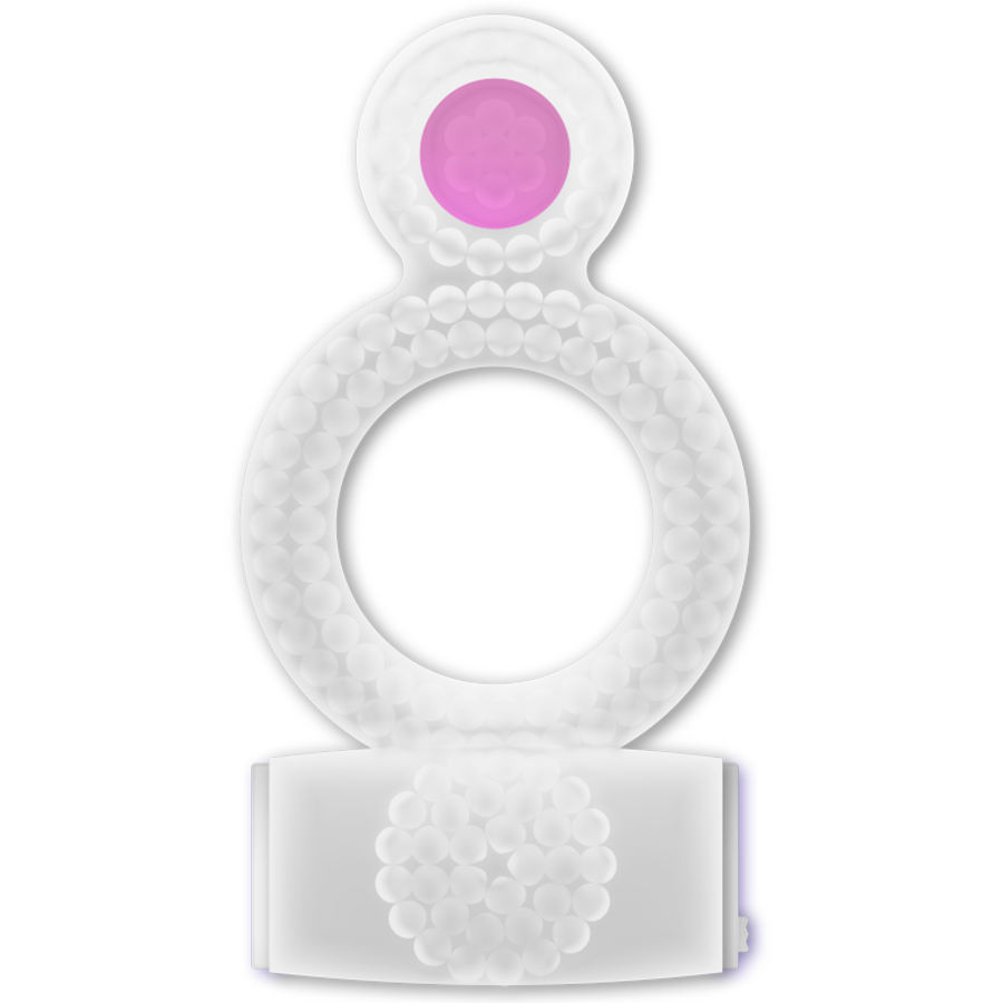 CASUAL LOVE - Ring doppelter Genuss transparenter Ring
