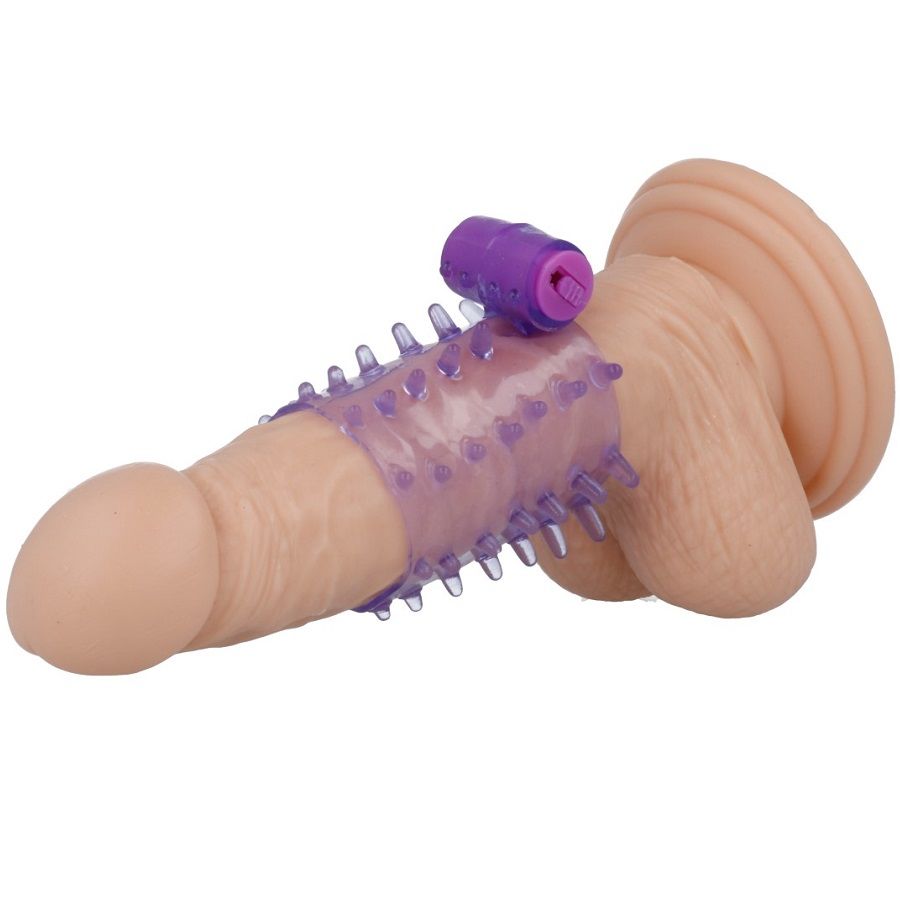 CASUAL LOVE - Ring Lila Vibrator Penisabdeckung