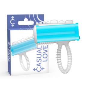 CASUAL LOVE - Ringzunge Vibrierend Blau
