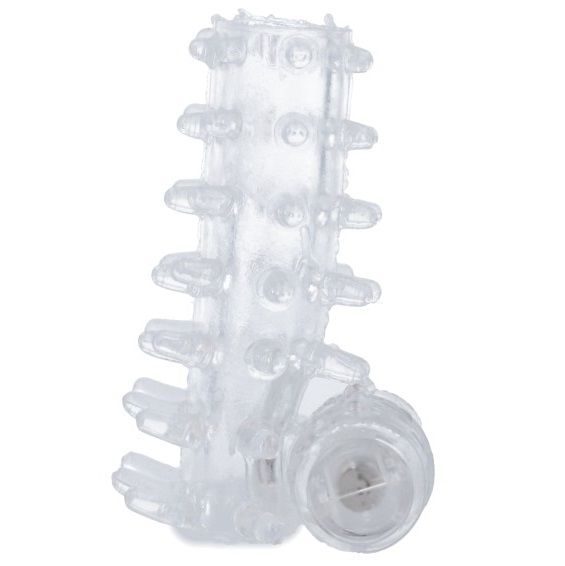 CASUAL LOVE - Transparenter Vibrator Penisüberzug