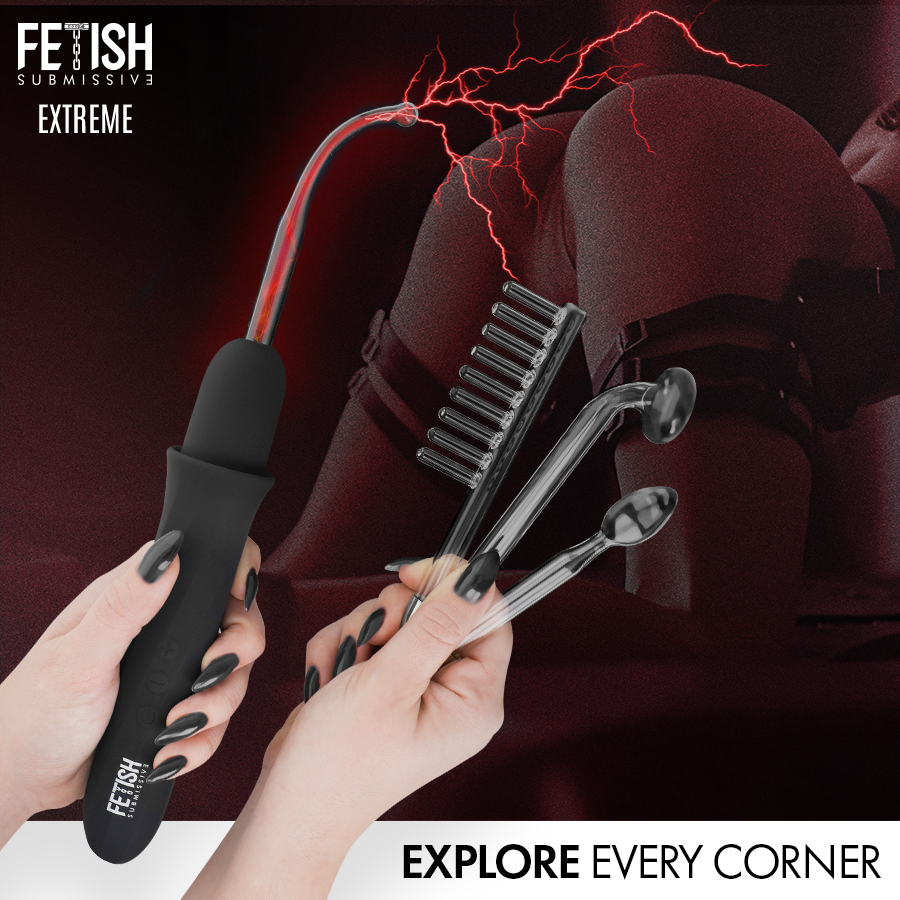 FETISH SUBMISSIVE - Hochfrequenz-Elektrostimulations-Vibrator