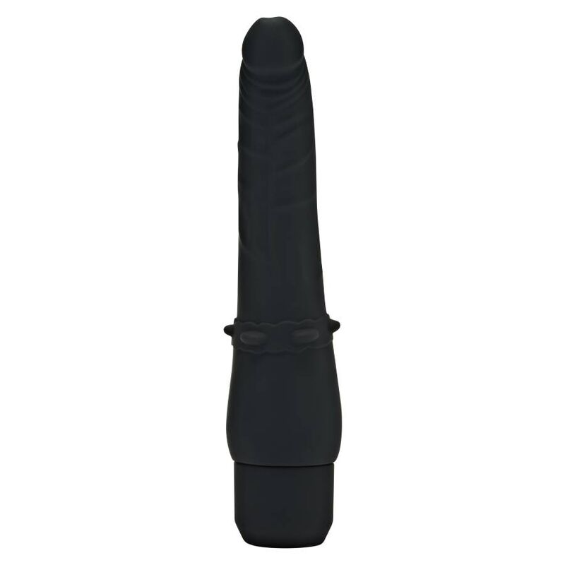 GET REAL - Klassischer Glattvibrator Schwarz