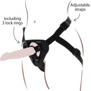 GET REAL - Strap-On-Gurt Schwarz