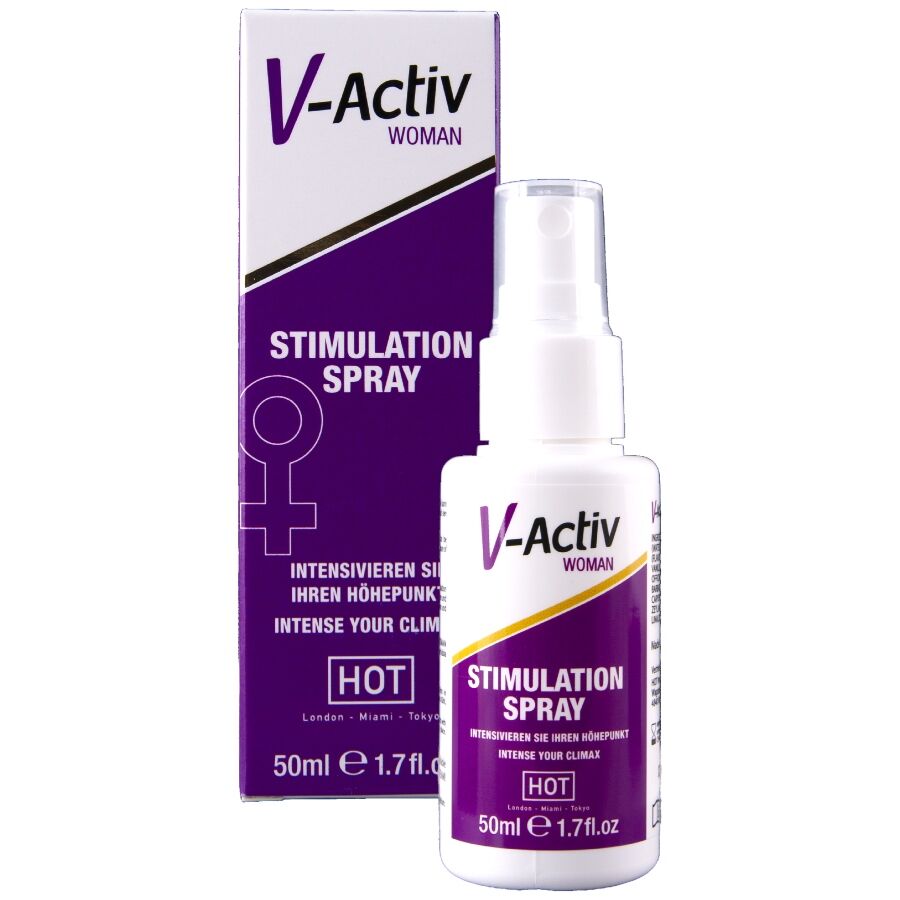 HOT - V-ACTIV Stimulation Spray für Frauen 50 ml