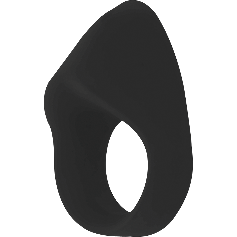 INTENSE - OTO schwarzer wiederaufladbarer Vibratorring