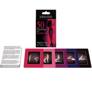 KHEPER GAMES - 50 Positionen von Bondage-Karten