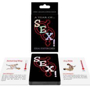 KHEPER GAMES - SEXUELLE POSITIONSKARTEN EIN JAHR VOLLER...SEX!