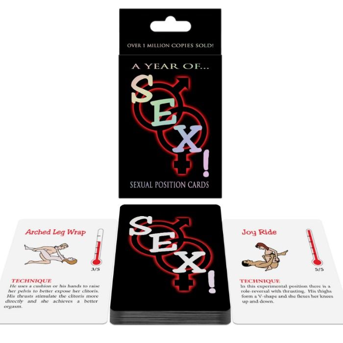 KHEPER GAMES - SEXUELLE POSITIONSKARTEN EIN JAHR VOLLER...SEX!
