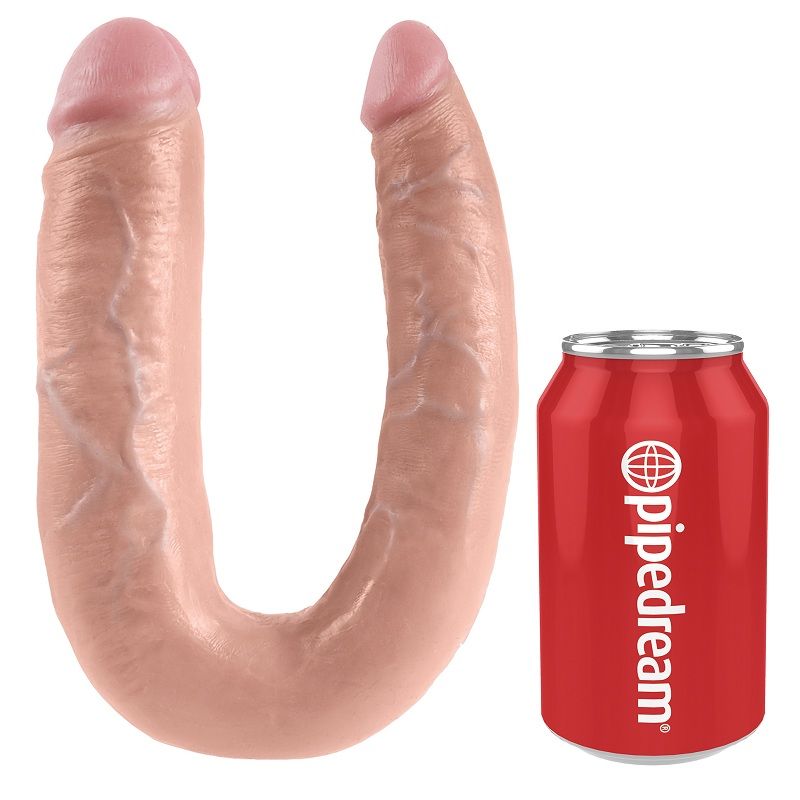 KING COCK - Doppeldildos 17,8 cm natürlich