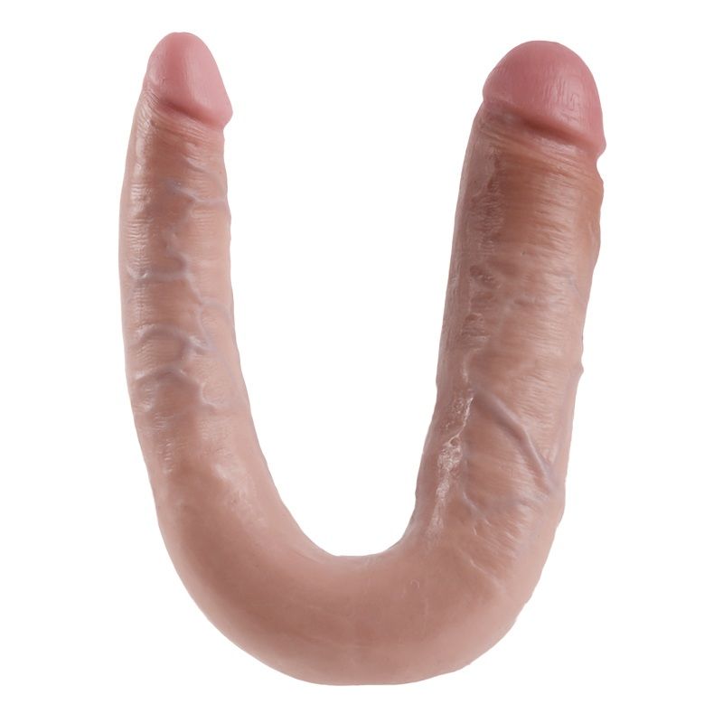 KING COCK - Doppeldildos 17,8 cm natürlich