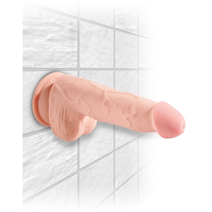KING COCK - DREIFACHDILDO 19 CM