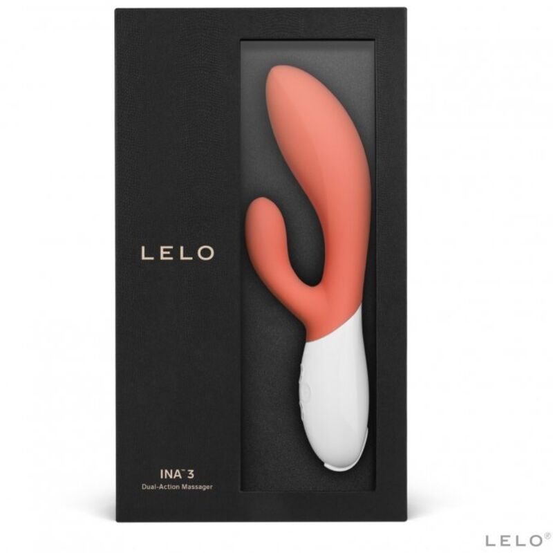 LELO - INA 3 Luxus Korallenkaninchenvibrator