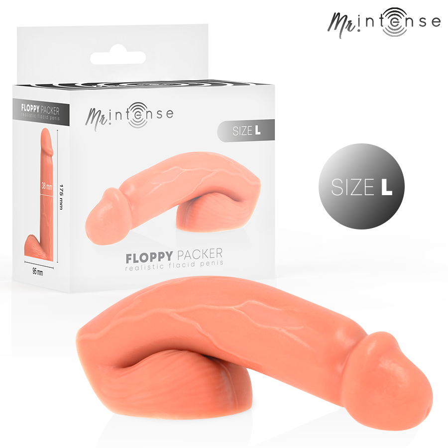 MR INTENSE - FLOPPY SIZE L REALISTISCHER PACKER