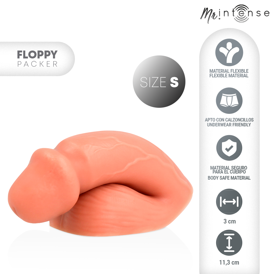 MR INTENSE - FLOPPY SIZE S REALISTISCHER PACKER