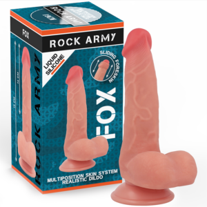 ROCKARMY - Flüssigsilikonfuchs 19 cm -O- 3,2 cm