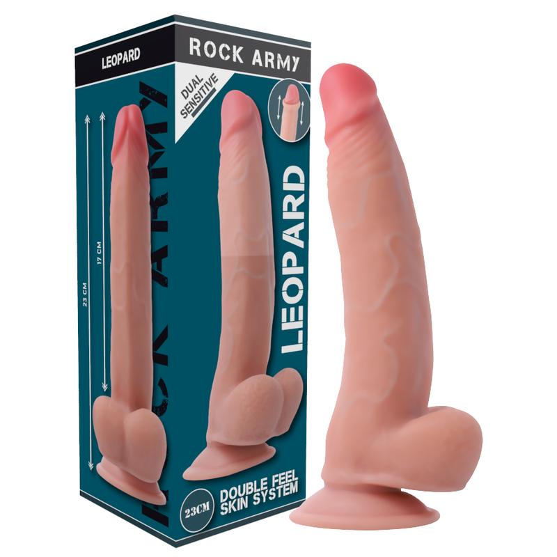 ROCKARMY - Gurtzeug + Dual Density Leopard 23 cm -O- 4,77 cm